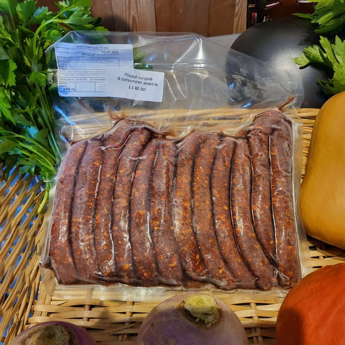 Chipolatas de boeuf